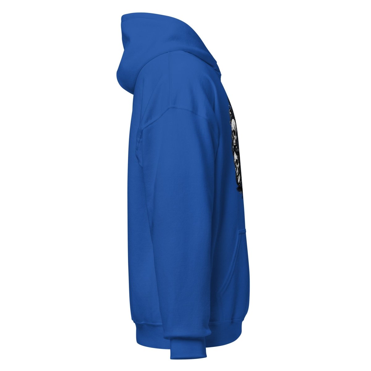 All - Seeing Eye Skull & Raven Hoodie - Hoodie