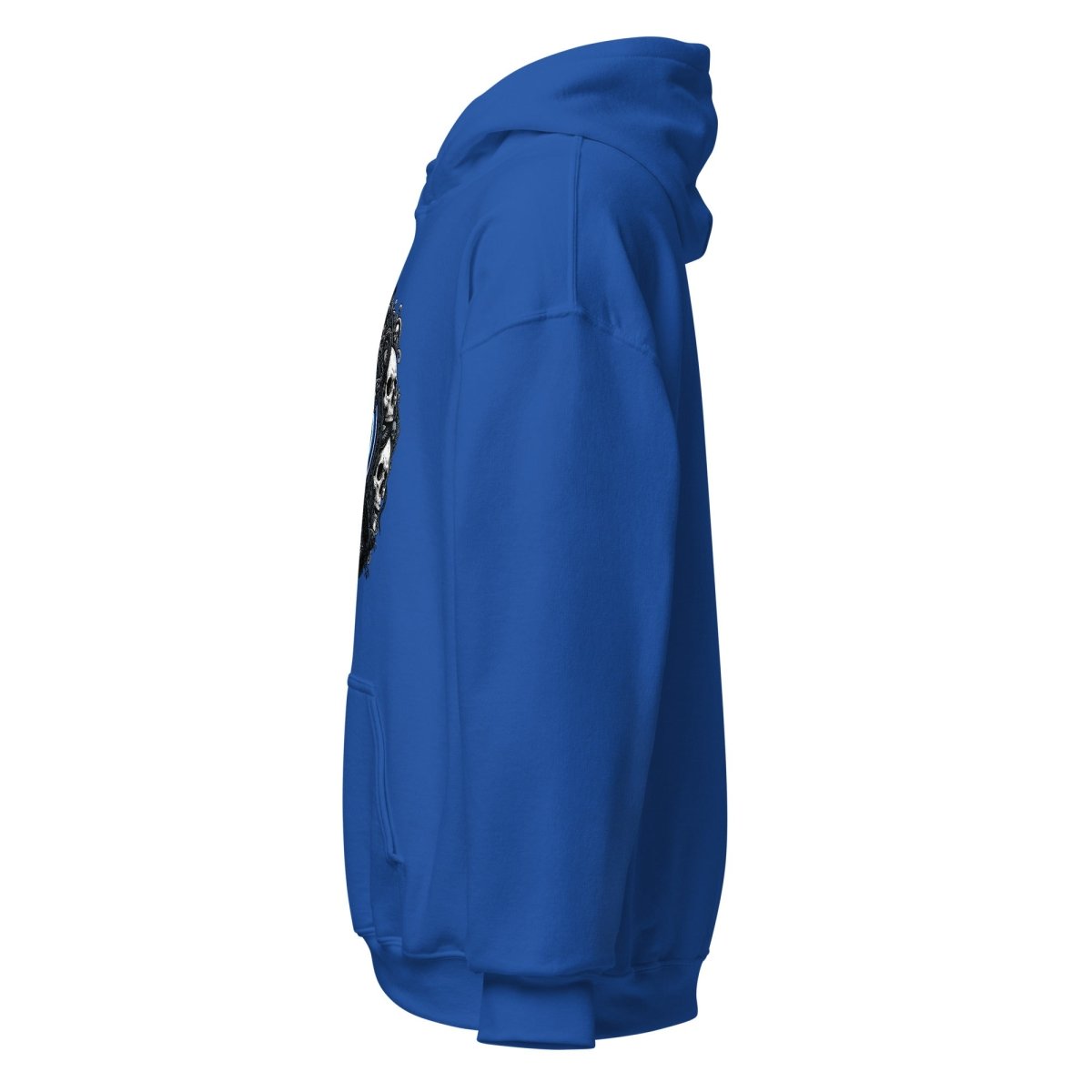 All - Seeing Eye Skull & Raven Hoodie - Hoodie