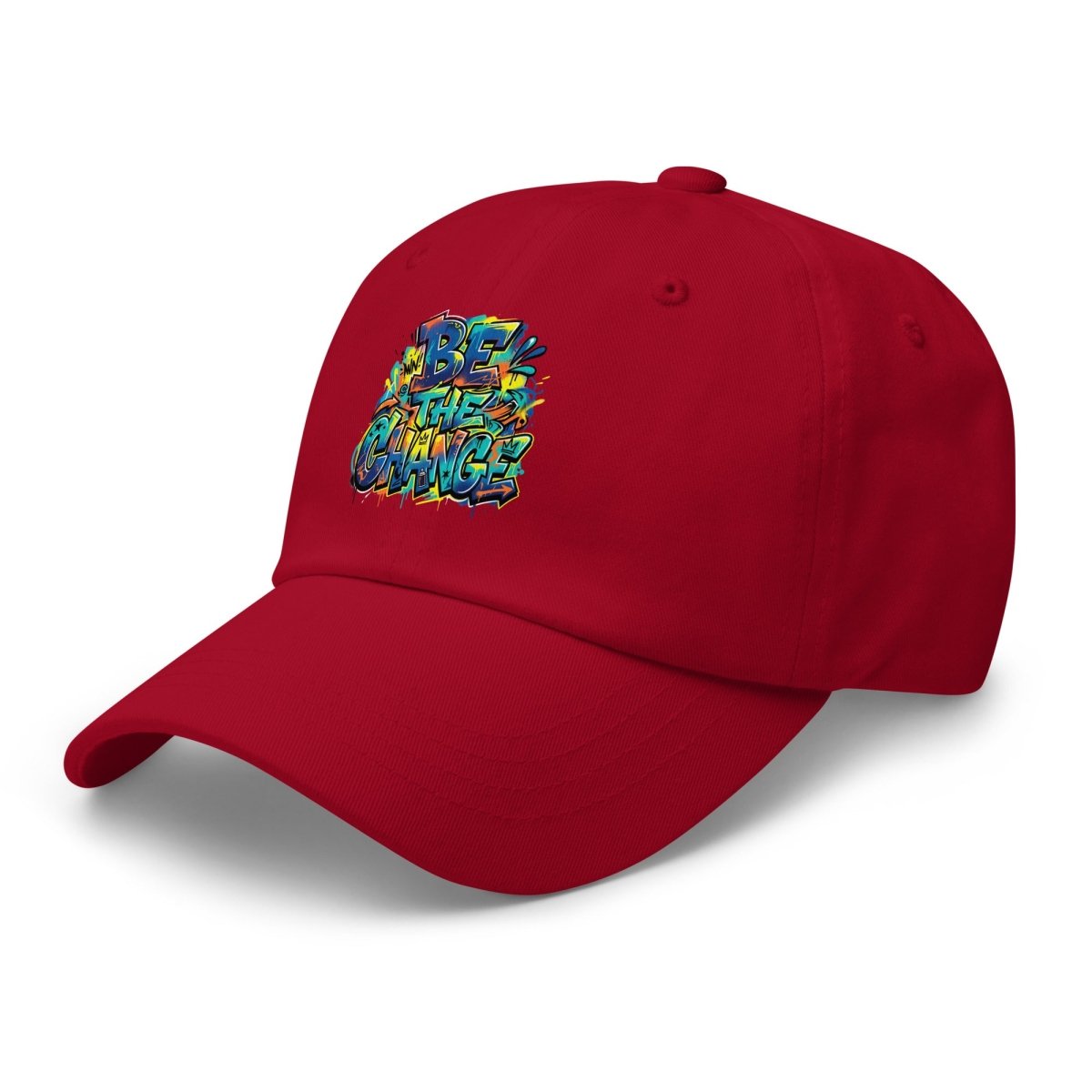 Be The Change Graffiti Print Dad Hat - Hat