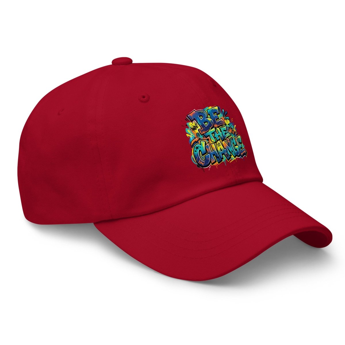 Be The Change Graffiti Print Dad Hat - Hat