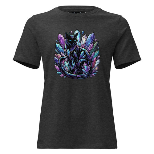 Crystal Cat Women's Relaxed T-Shirt - T-Shirt