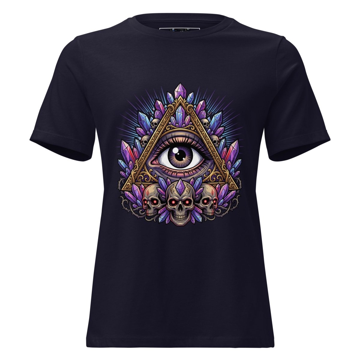 Crystal Eye & Skull T-Shirt - T-Shirt