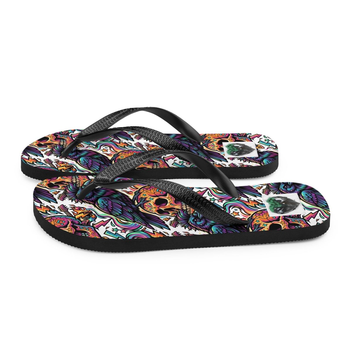 Custom Print Flip - Flops – Vibrant, Lightweight & Summer - Ready - SUBLIMATION