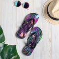 Dark Fairy Fantasy Flip - Flops — Gothic Art All - Over Print - Flip Flops
