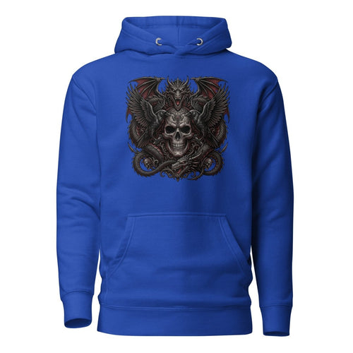 Dragon Skull Dark Art Premium Hoodie - Hoodie