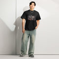 Dragon & Skull Oversized Boxy Tee — Dark Art Streetwear - T-Shirt