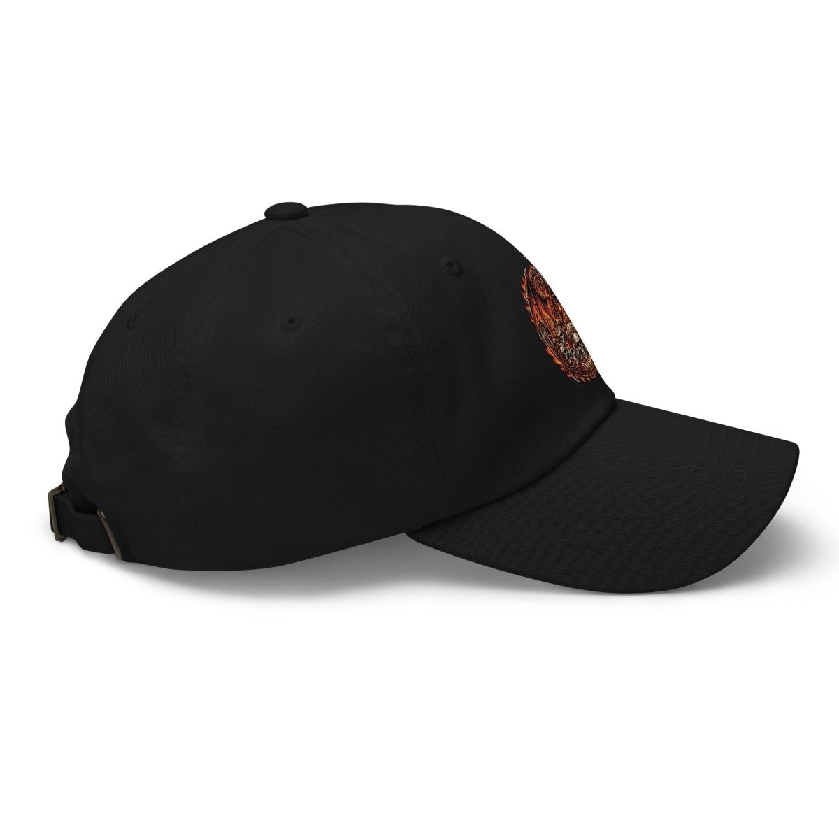 Dragon Skulls Print Dad Hat - Hat