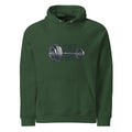 Eat Sleep Gym Repeat Unisex Eco Raglan Hoodie - Hoodie
