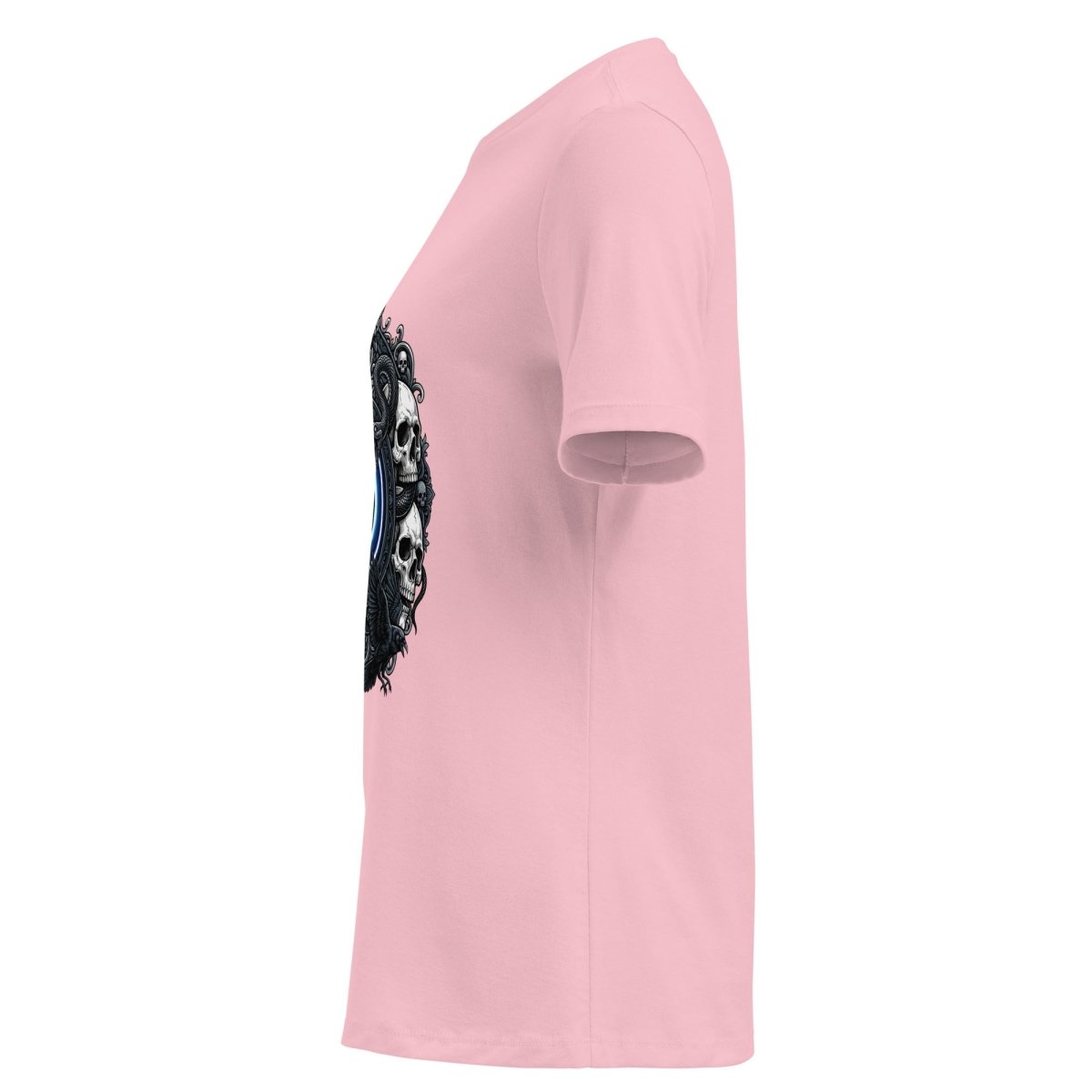 Evil Eye Skull & Raven Women's Relaxed T-Shirt | Dark Mystic Vibes - T-Shirt