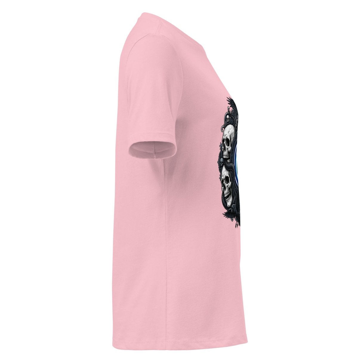 Evil Eye Skull & Raven Women's Relaxed T-Shirt | Dark Mystic Vibes - T-Shirt
