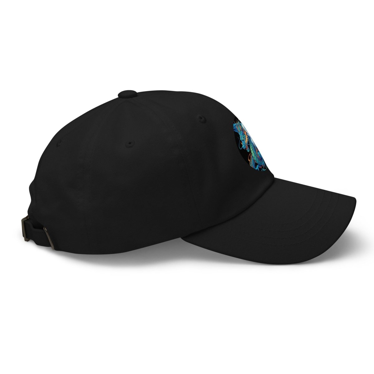Fire Dragon Print Dad Hat - Hat