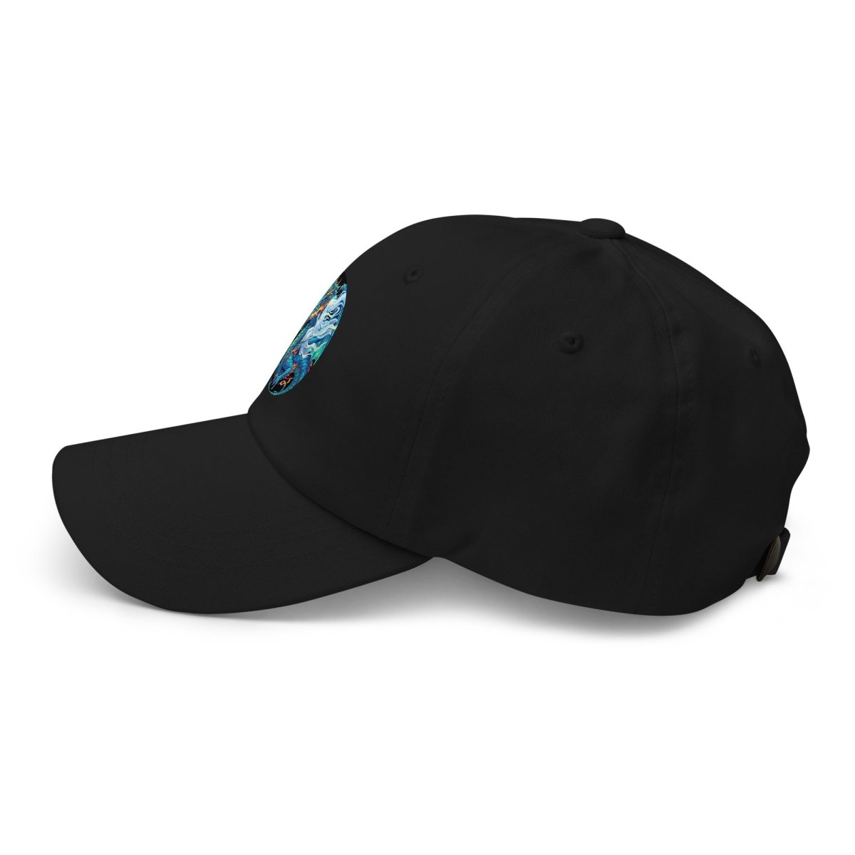 Fire Dragon Print Dad Hat - Hat