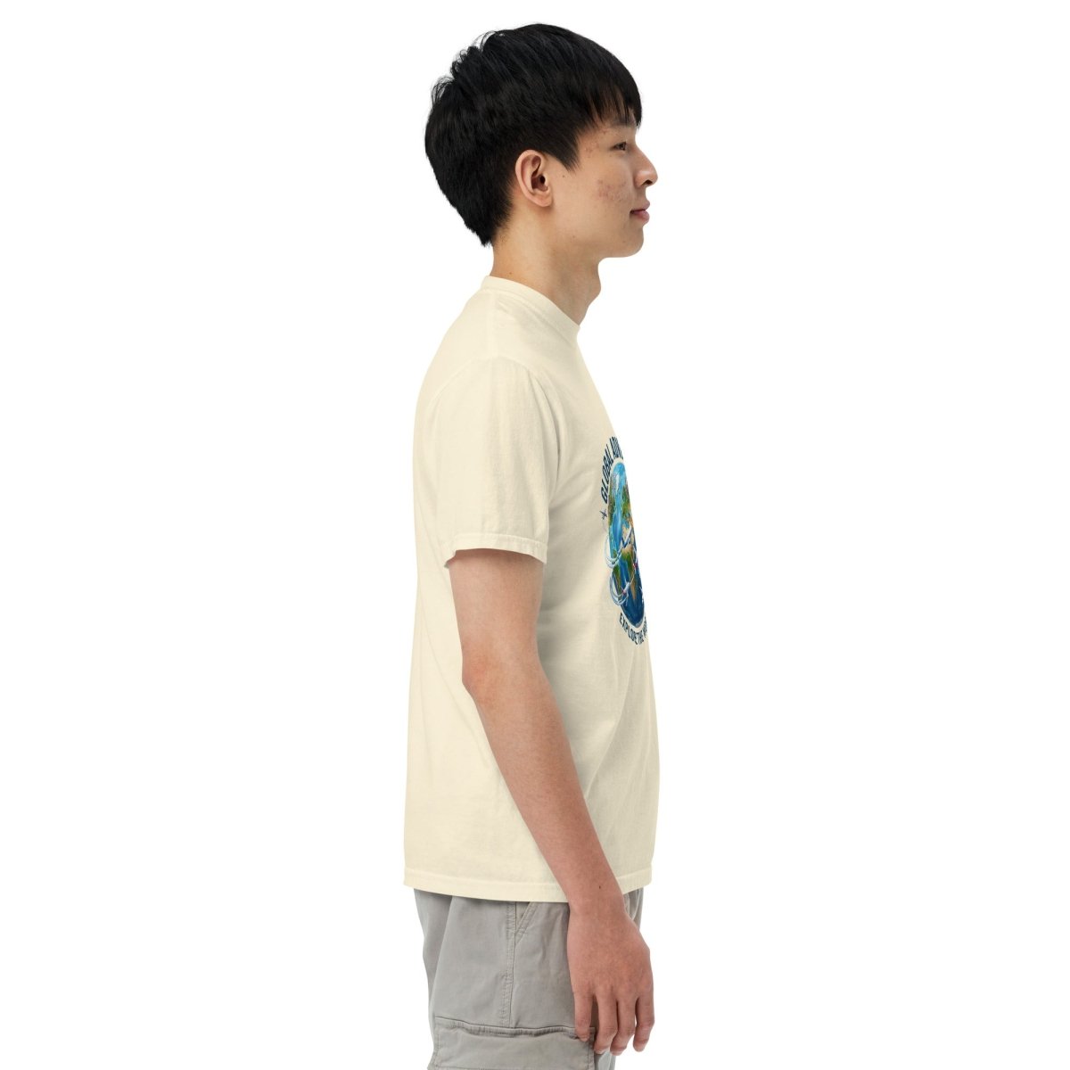 Global Adventures Explore the World Heavyweight T-Shirt - T-Shirt