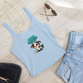 Good Moo - d — Women's Micro - Rib Tank Top - T - SHIRT