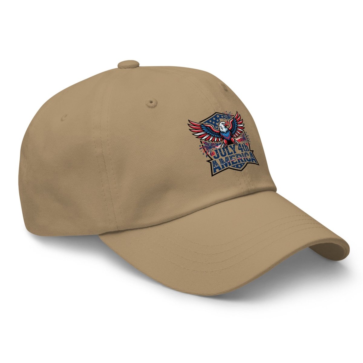 July 4th Eagle Print Dad Hat - Hat