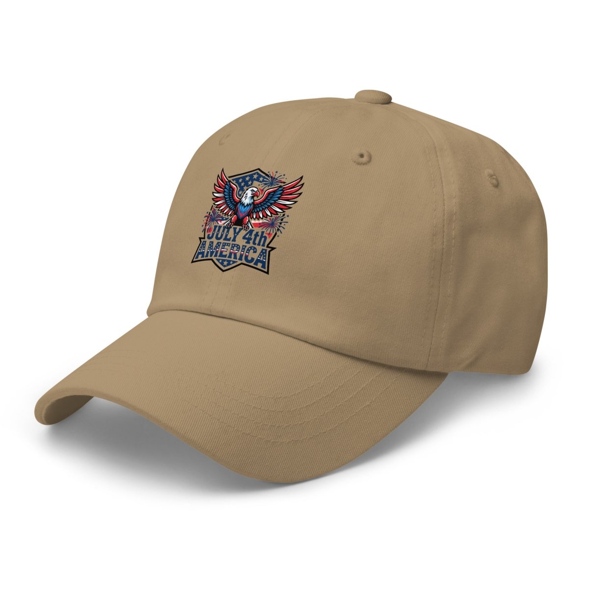 July 4th Eagle Print Dad Hat - Hat
