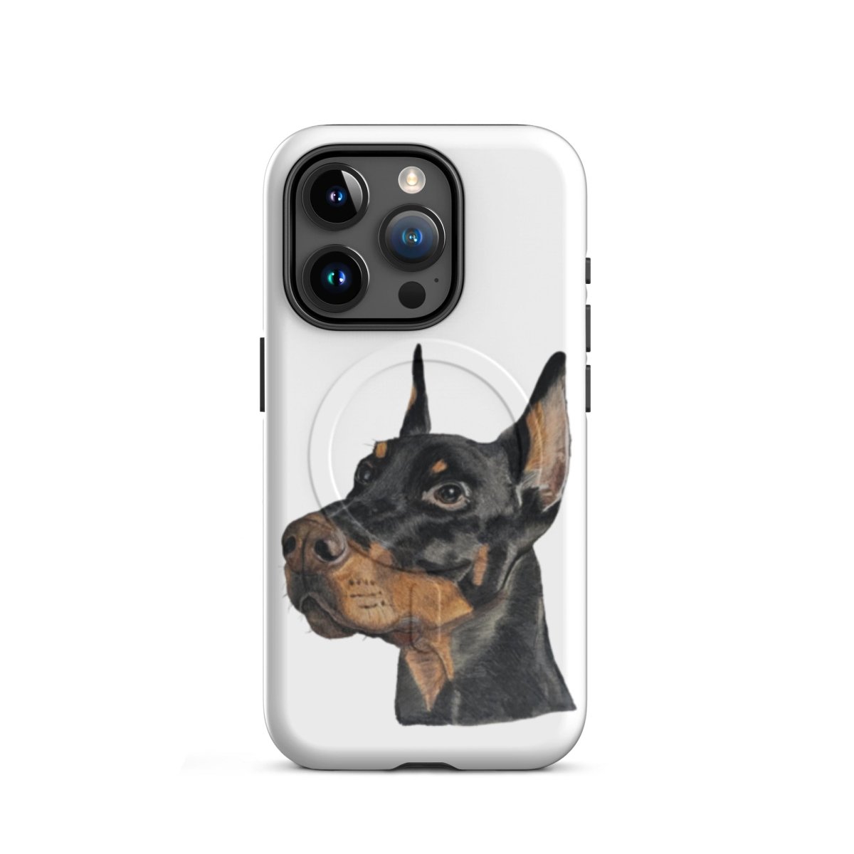 MagSafe® tough case for iPhone® Doberman Design - PHONE - CASE
