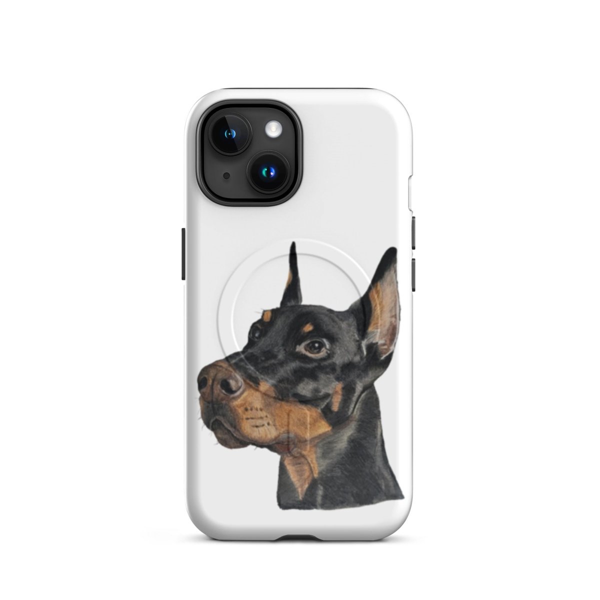 MagSafe® tough case for iPhone® Doberman Design - PHONE - CASE