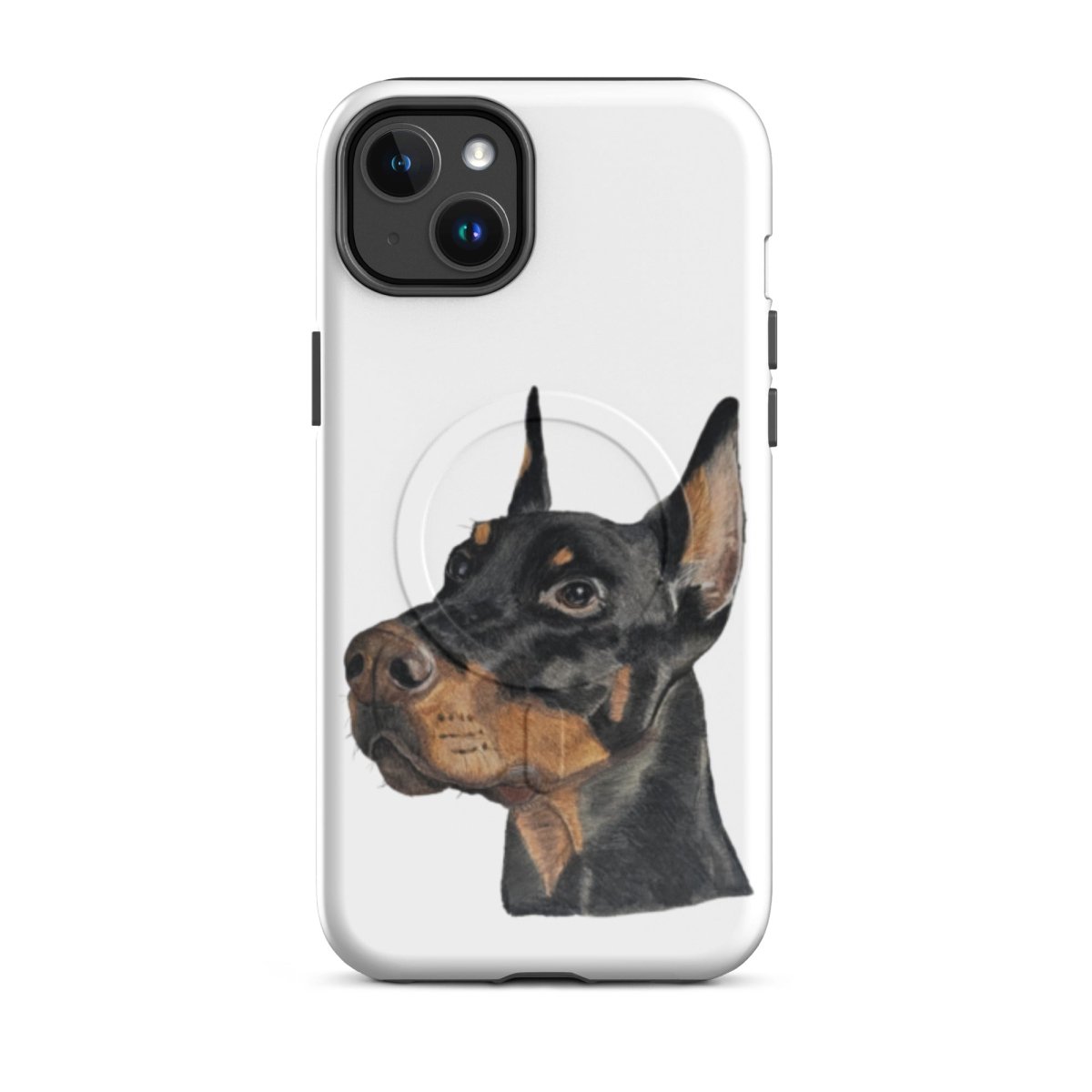 MagSafe® tough case for iPhone® Doberman Design - PHONE - CASE