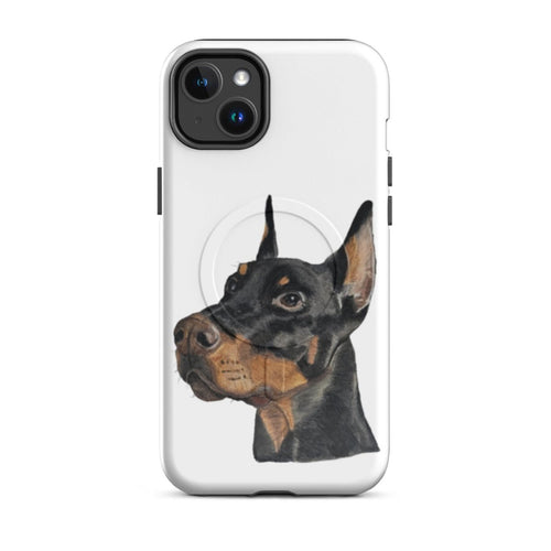MagSafe® tough case for iPhone® Doberman Design - PHONE - CASE
