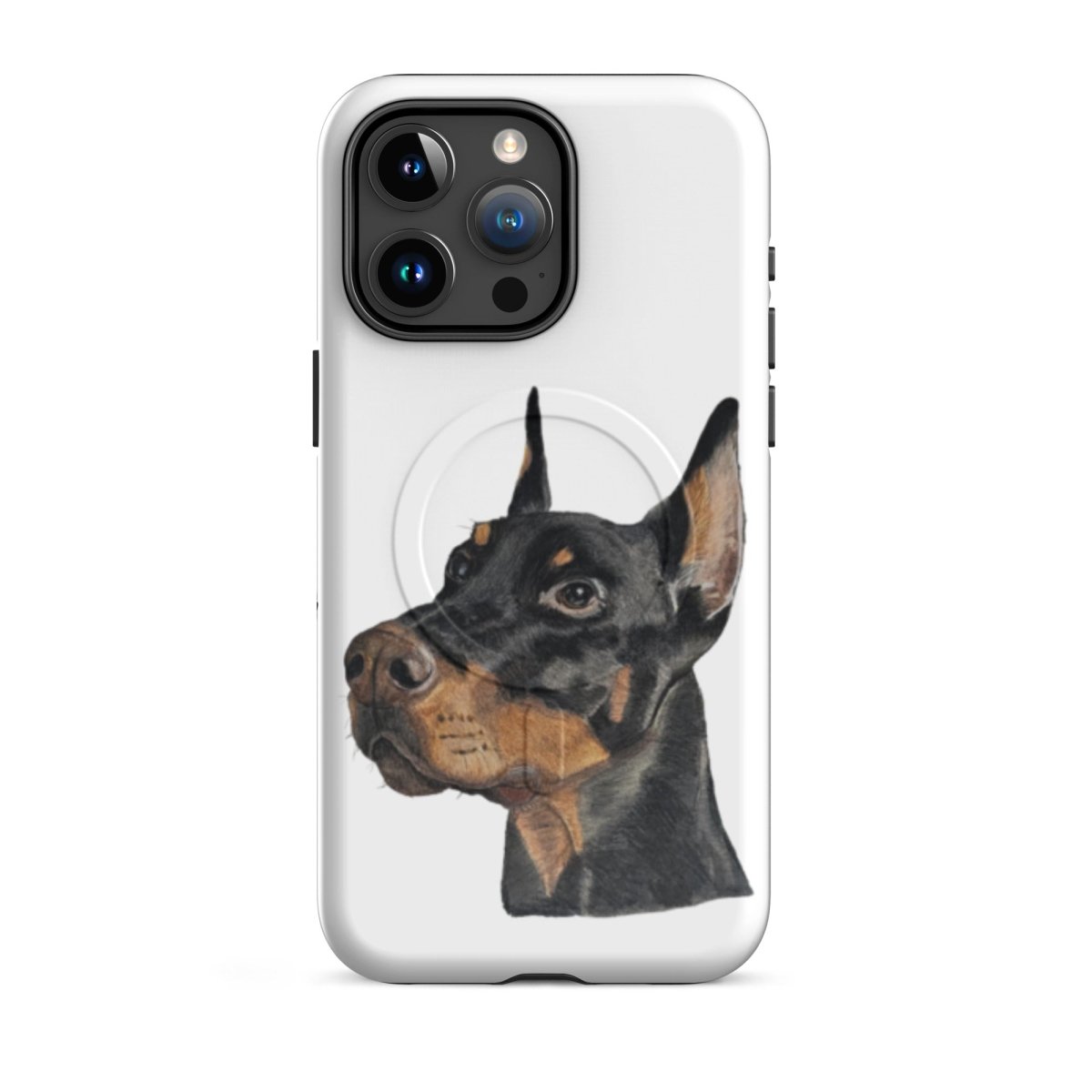 MagSafe® tough case for iPhone® Doberman Design - PHONE - CASE