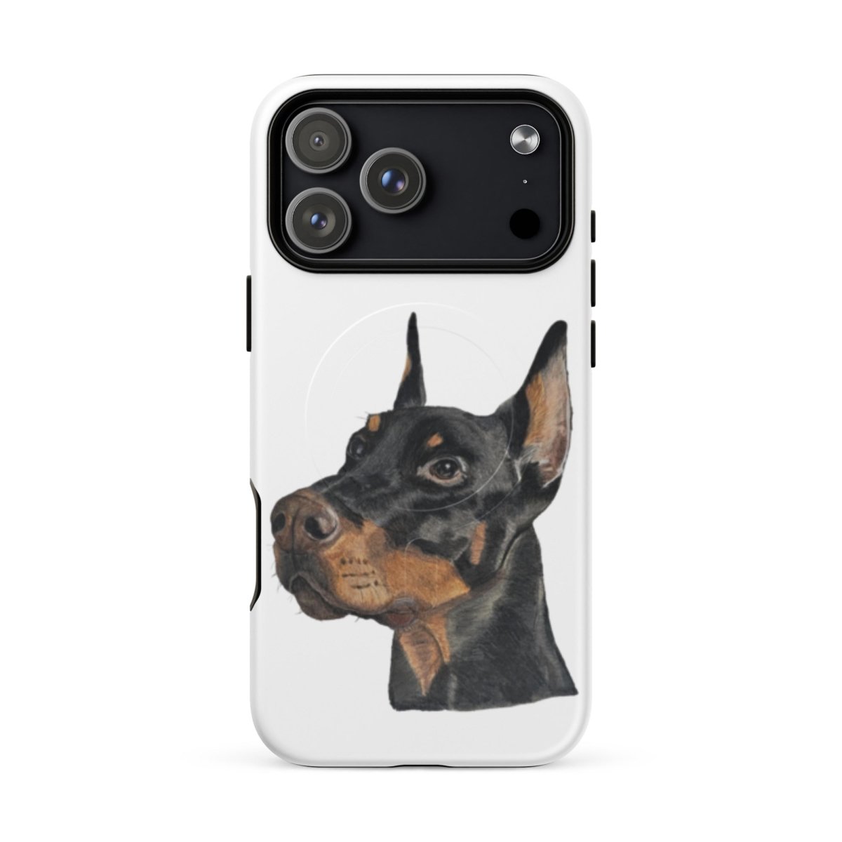MagSafe® tough case for iPhone® Doberman Design - PHONE - CASE
