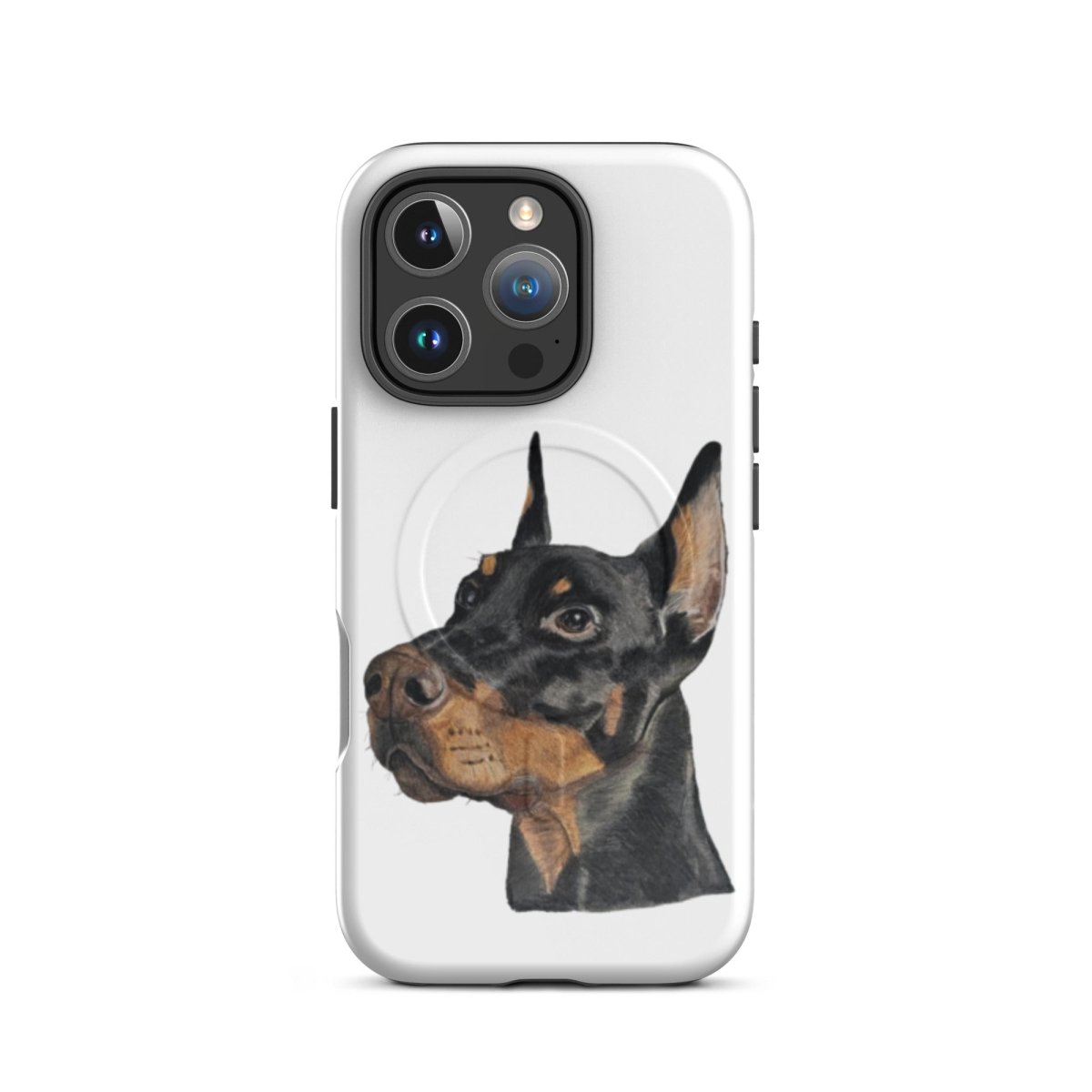 MagSafe® tough case for iPhone® Doberman Design - PHONE - CASE