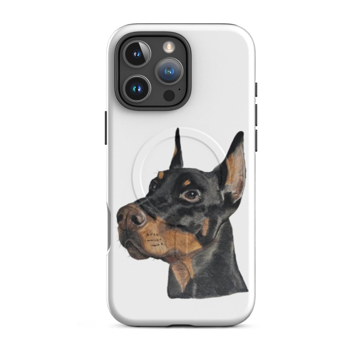 MagSafe® tough case for iPhone® Doberman Design - PHONE - CASE