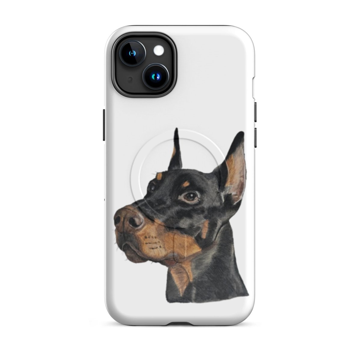 MagSafe® tough case for iPhone® Doberman Design - PHONE - CASE