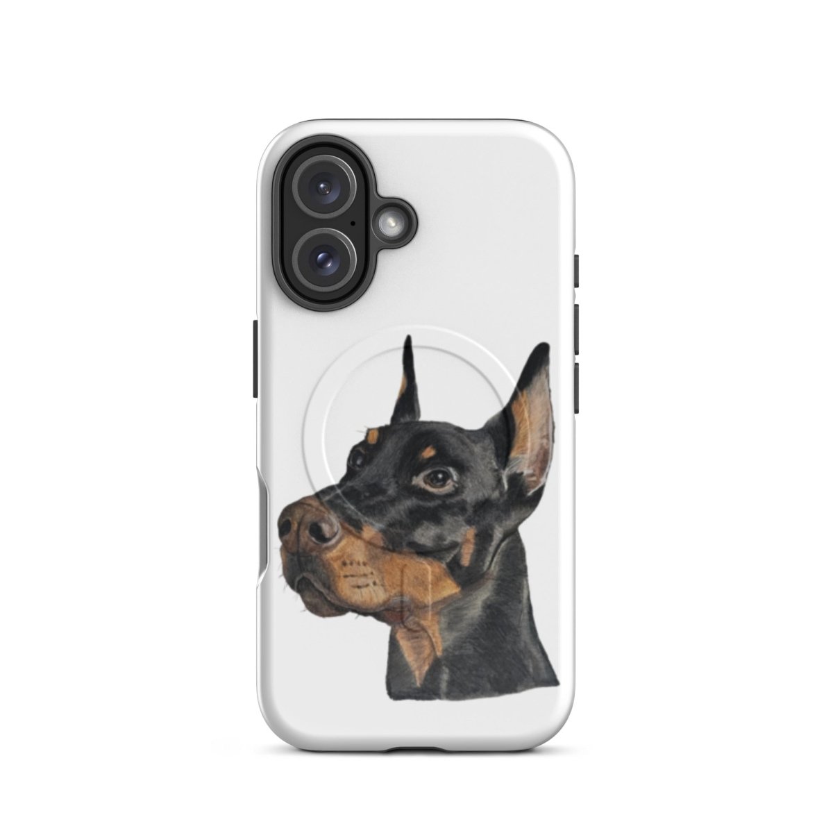 MagSafe® tough case for iPhone® Doberman Design - PHONE - CASE