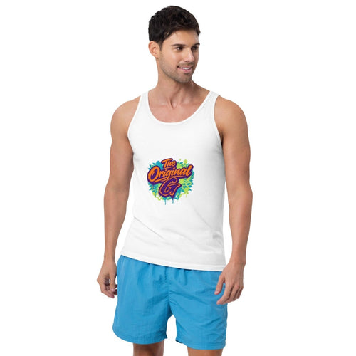 Men's Classic Tank Top | Soft Combed Cotton Staple Vest - Tank Top