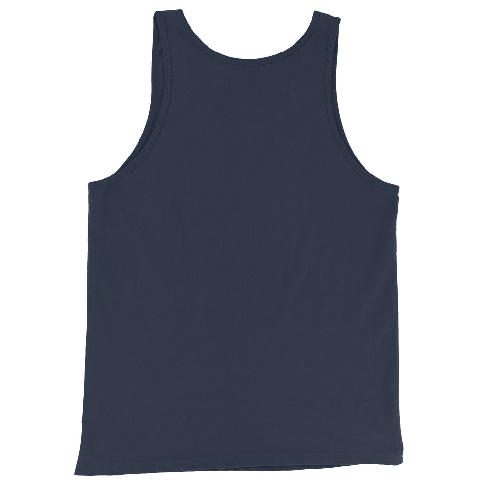 Men's Navy Tank Top | Soft Combed Cotton Staple Vest - Tank Top