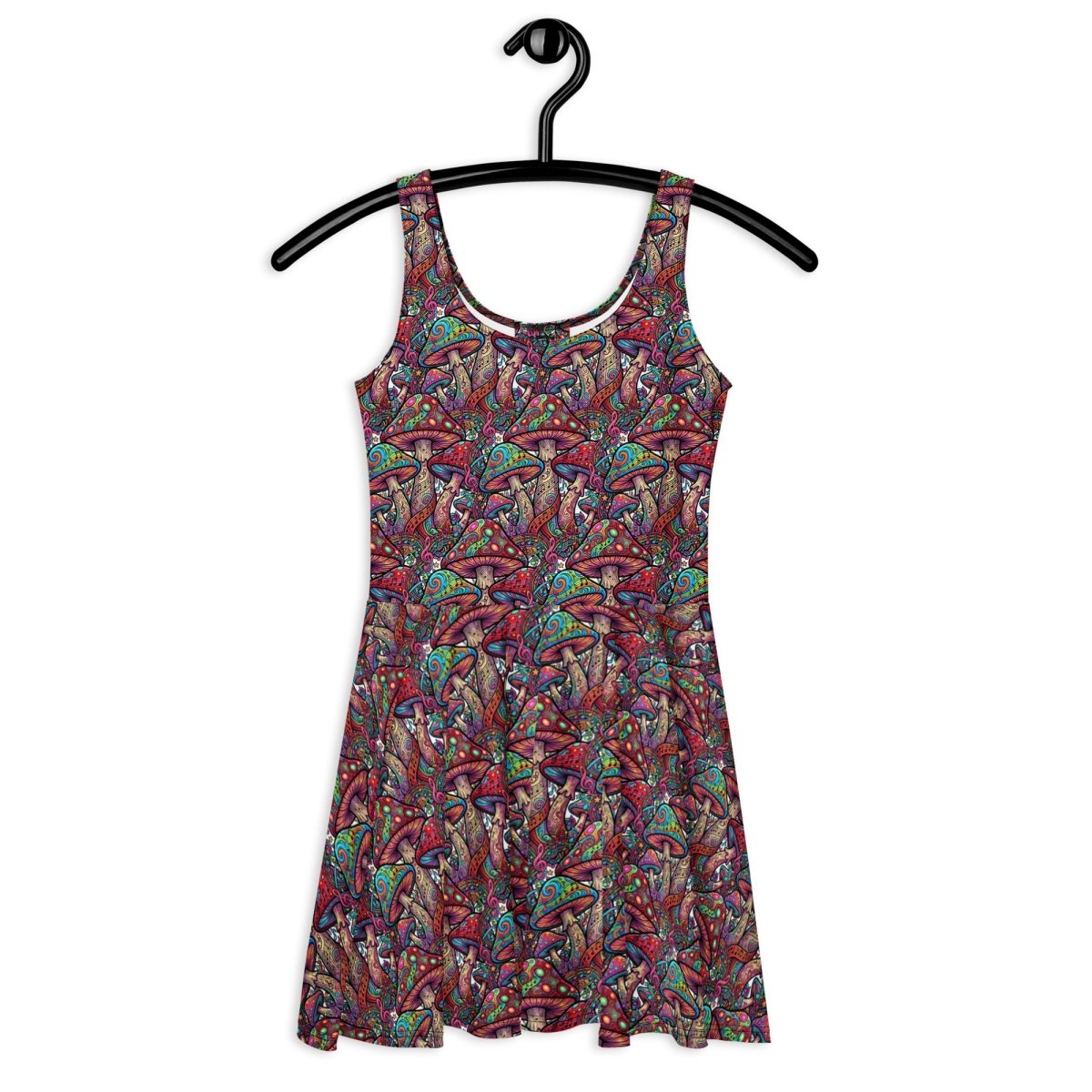Mushroom Melody Skater Dress - Dress