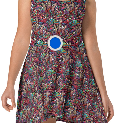 Mushroom Melody Skater Dress - Dress