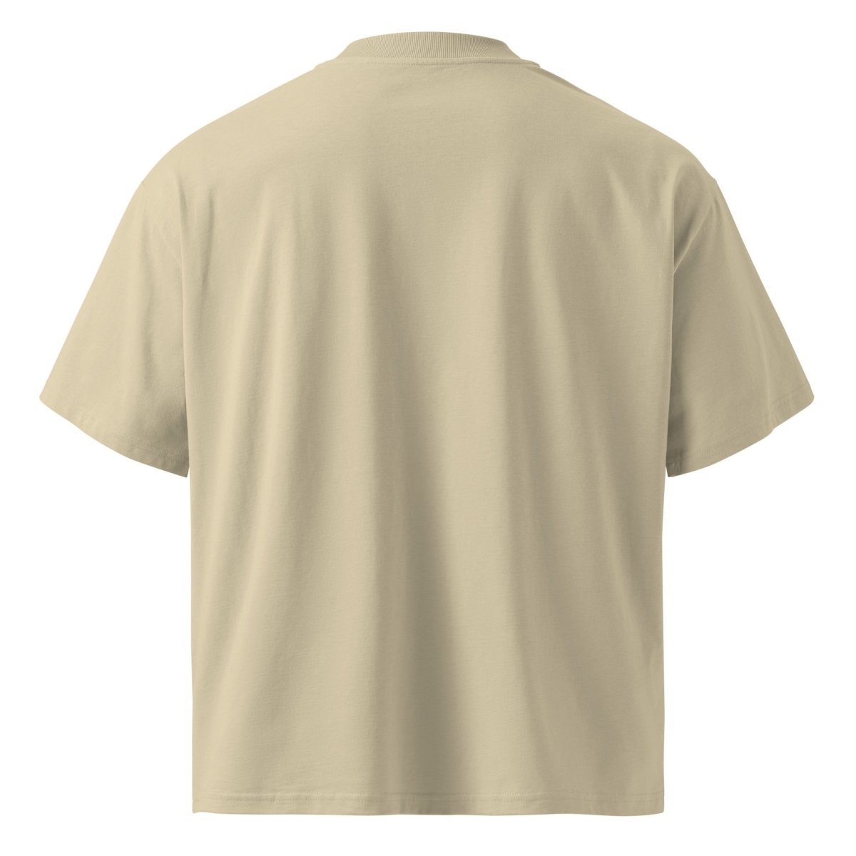 Music Is Life Organic Oversized High Neck Tee - T-Shirt