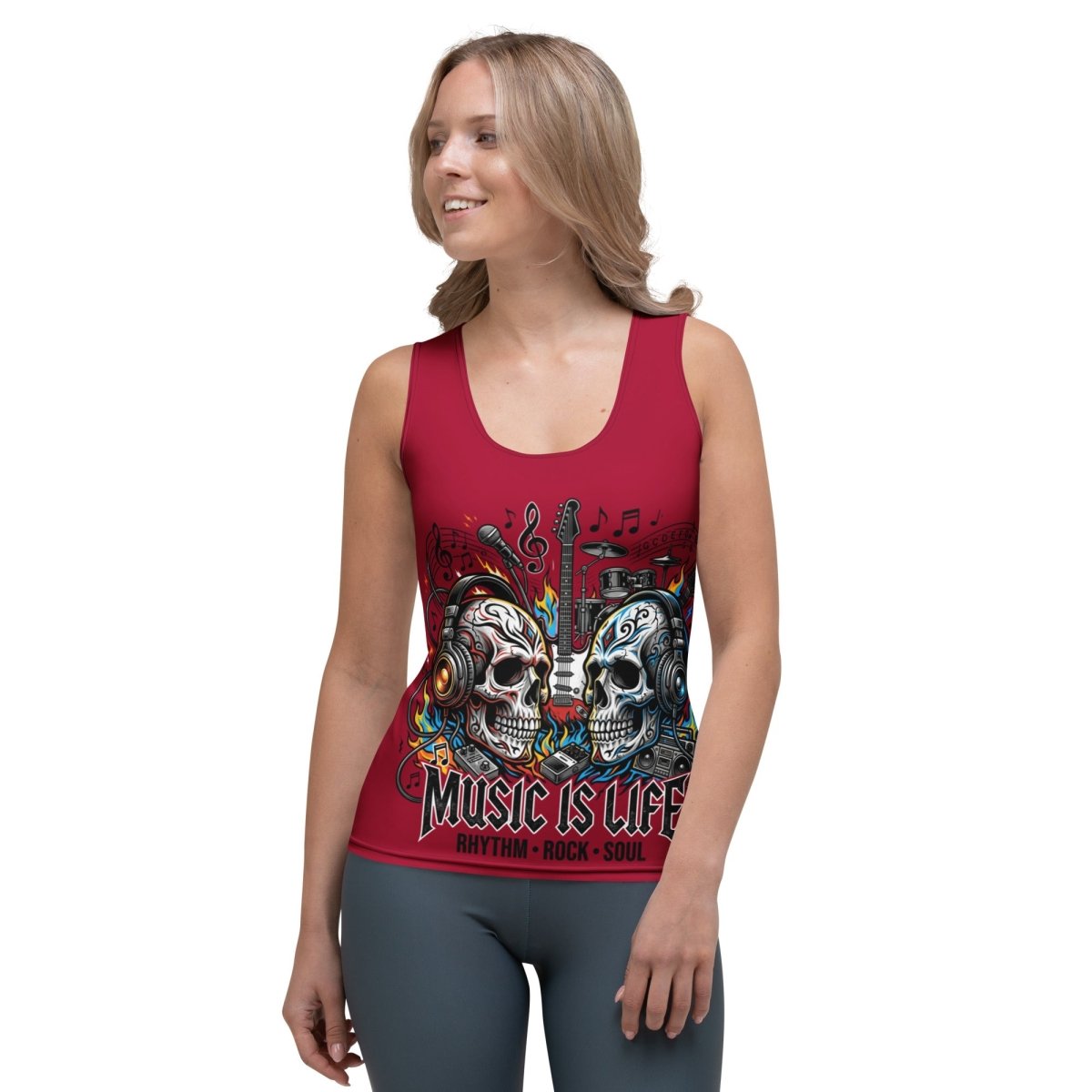 Music Is Life Women's Tank Top - Tank Top