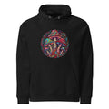 Mystic Mushrooms Unisex Eco Raglan Hoodie - Hoodie