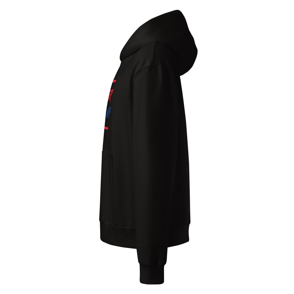 Never Give Up Oversized Heavyweight Hoodie – Premium Fleece - Hoodie