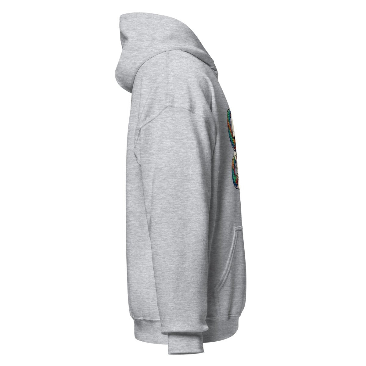 Rainbow Serpent Skull Hoodie - Hoodie