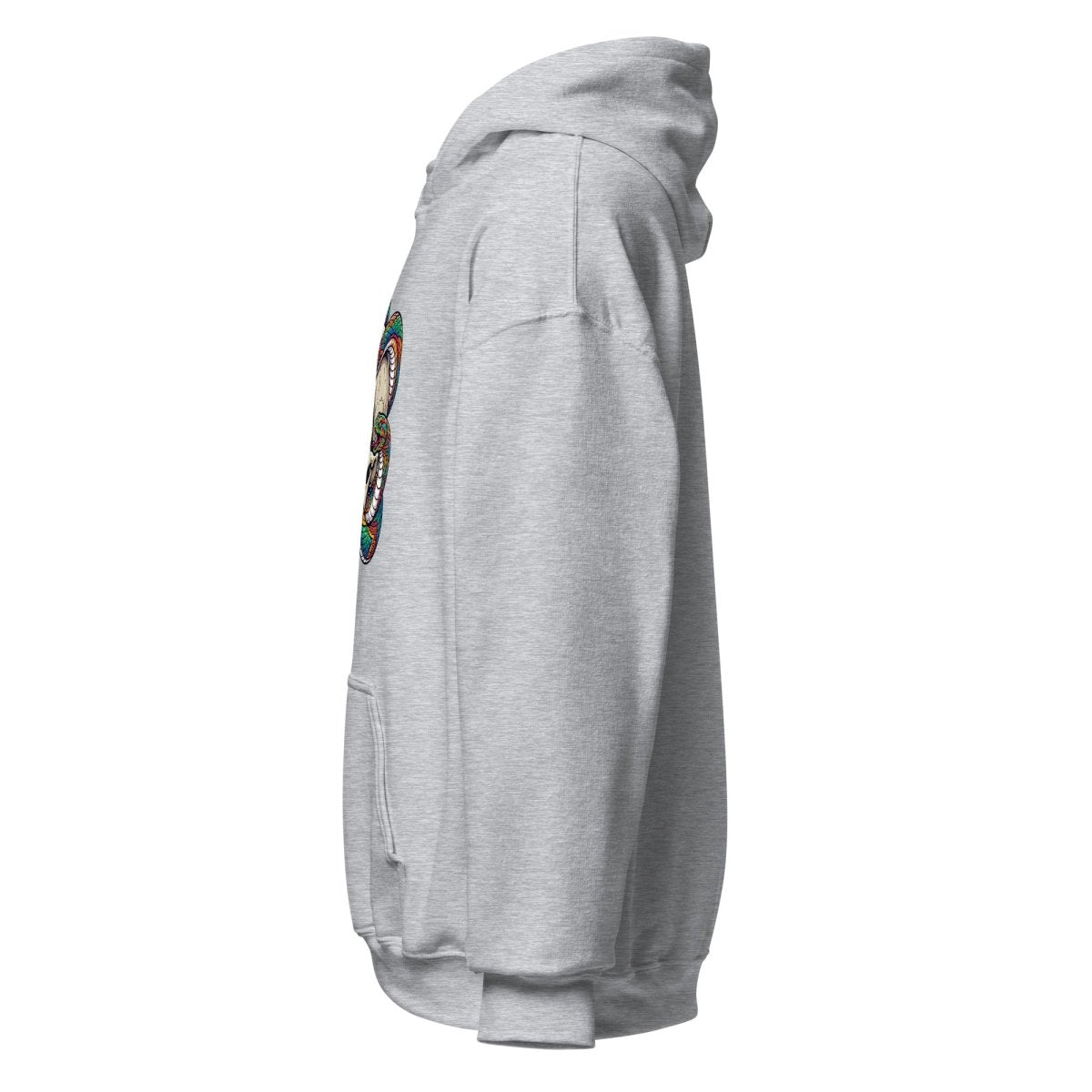 Rainbow Serpent Skull Hoodie - Hoodie