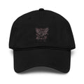 Raven Print Garment Washed Baseball Cap - Hat