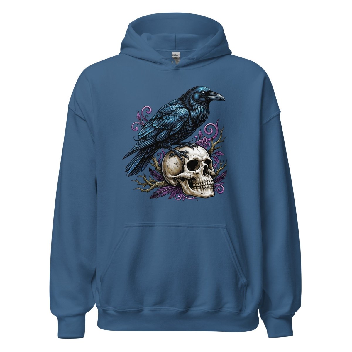Raven & Skull Hoodie - Hoodie