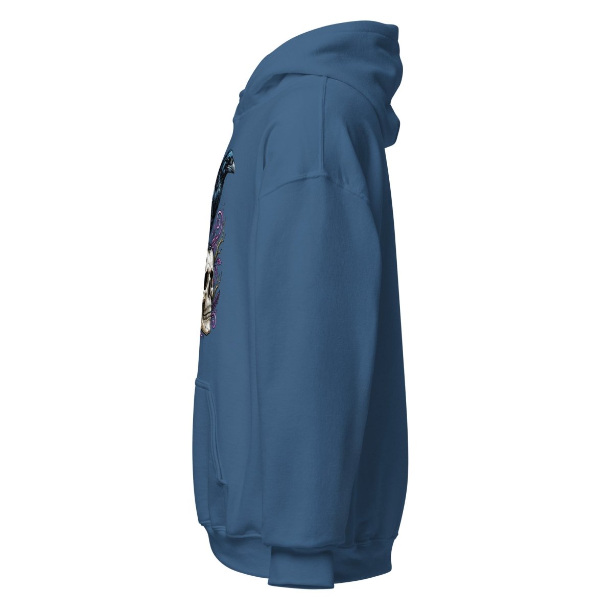 Raven & Skull Hoodie - Hoodie
