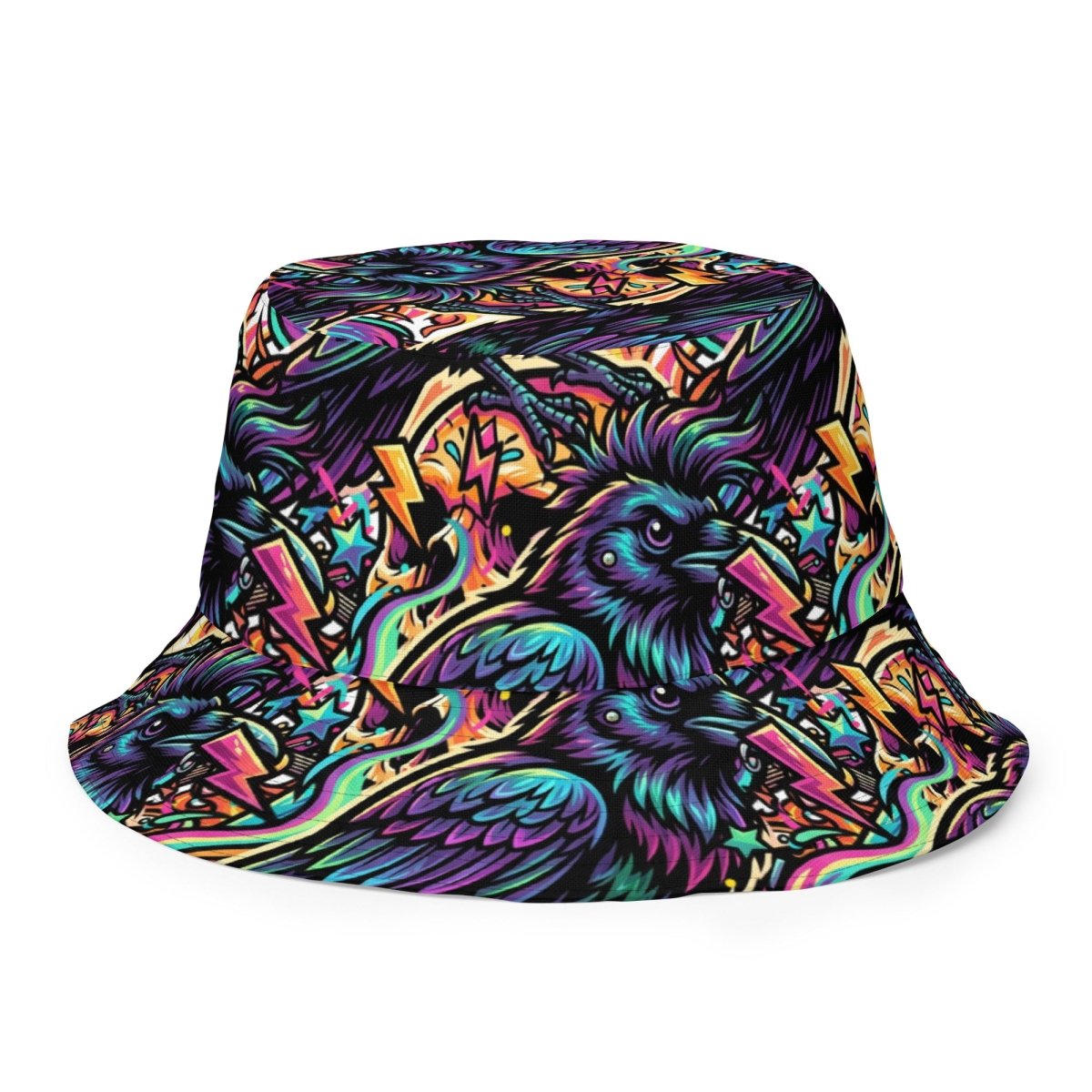 Reversible Custom Print Bucket Hat – Breathable Streetwear - CUT - SEW