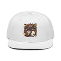 Rock Print Snapback Cap - Hat