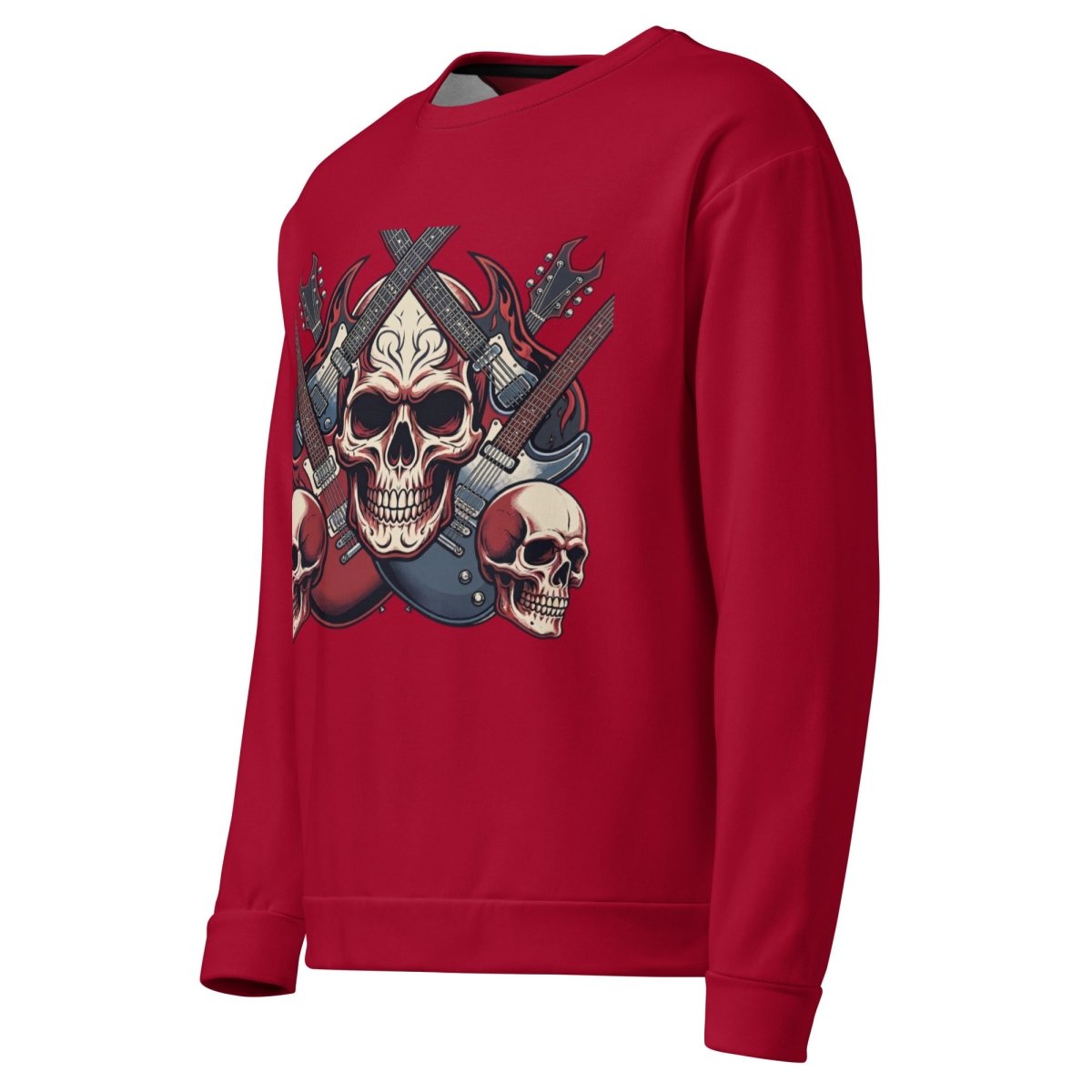Rock Reaper Skull Sweatshirt - Sweatshirt
