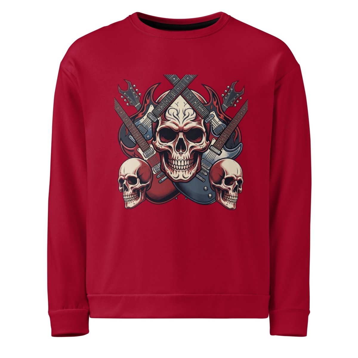 Rock Reaper Skull Sweatshirt - Sweatshirt