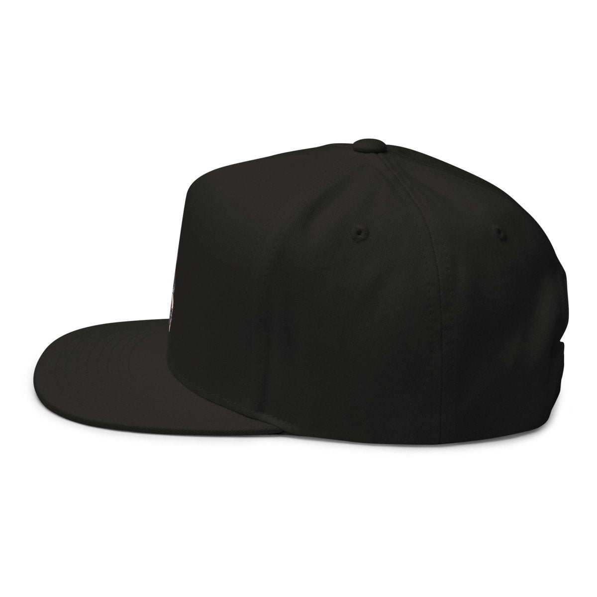 Rock Skull Guitar Snapback Cap - Hat