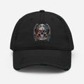 Rock Vibes Distressed Dad Hat - Hat
