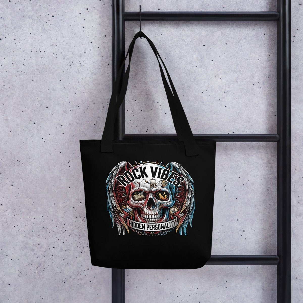 Rock Vibes Tote Bag - Tote Bag